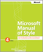 Microsoft Manual of Style, 4th Edition