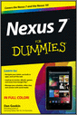 Nexus 7 For Dummies (Google Tablet)